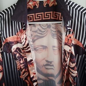Silk Versace long sleeve shirt